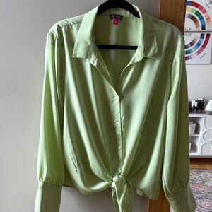 Vince Camuto Mint Green Blouse